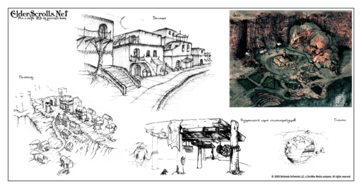 Elder Scrolls III: Morrowind, The - TES3 - Concept Art