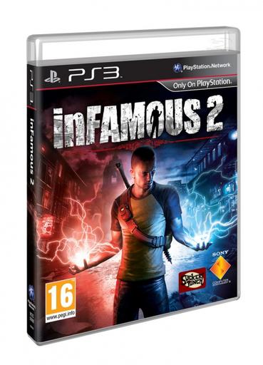 inFamous 2 - Бокс-арт inFamous 2 