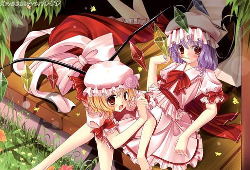 Touhou Project 08: Imperishable Night - Best Art of Touhou. Часть II